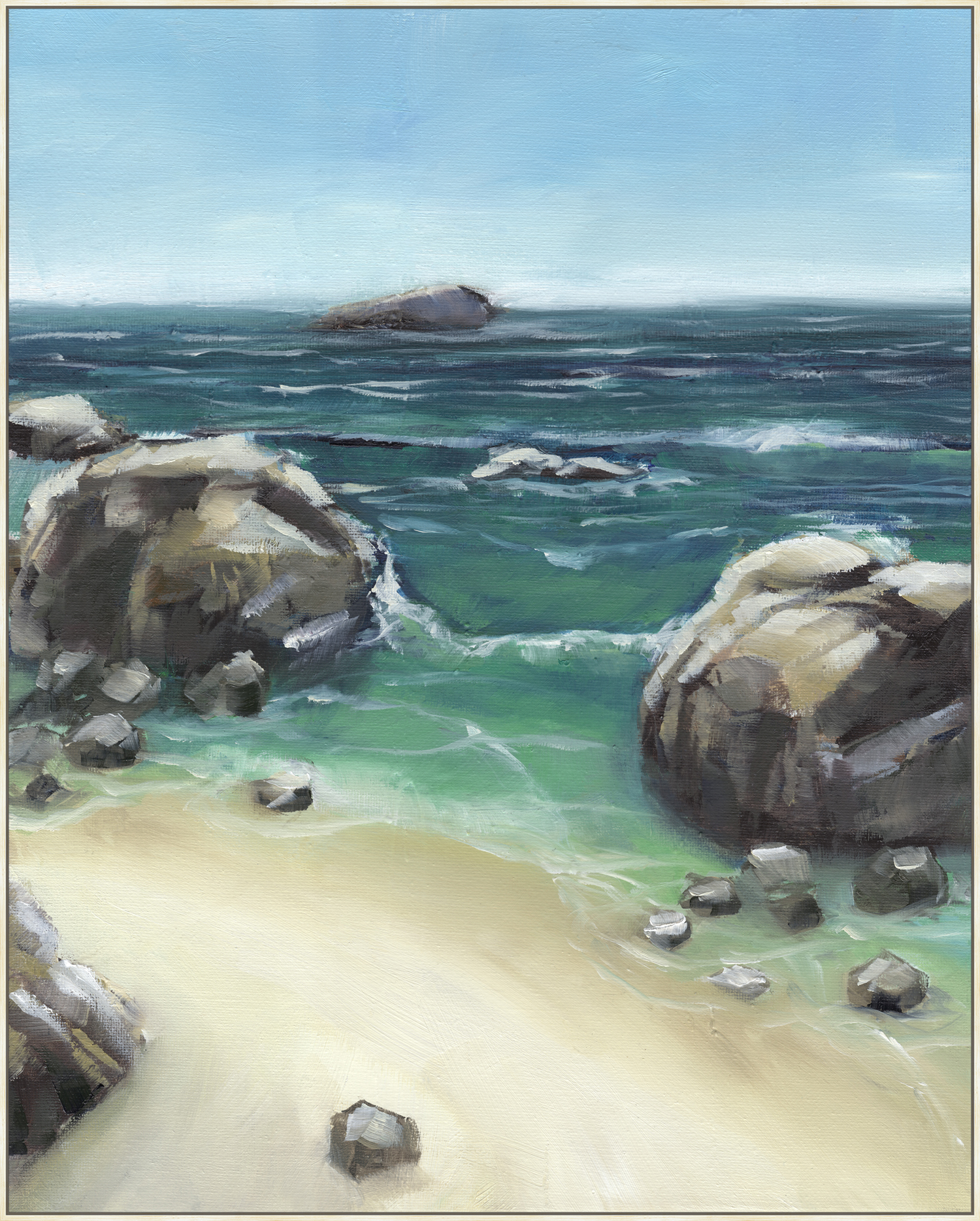 Laguna Life, Oil on Canvas